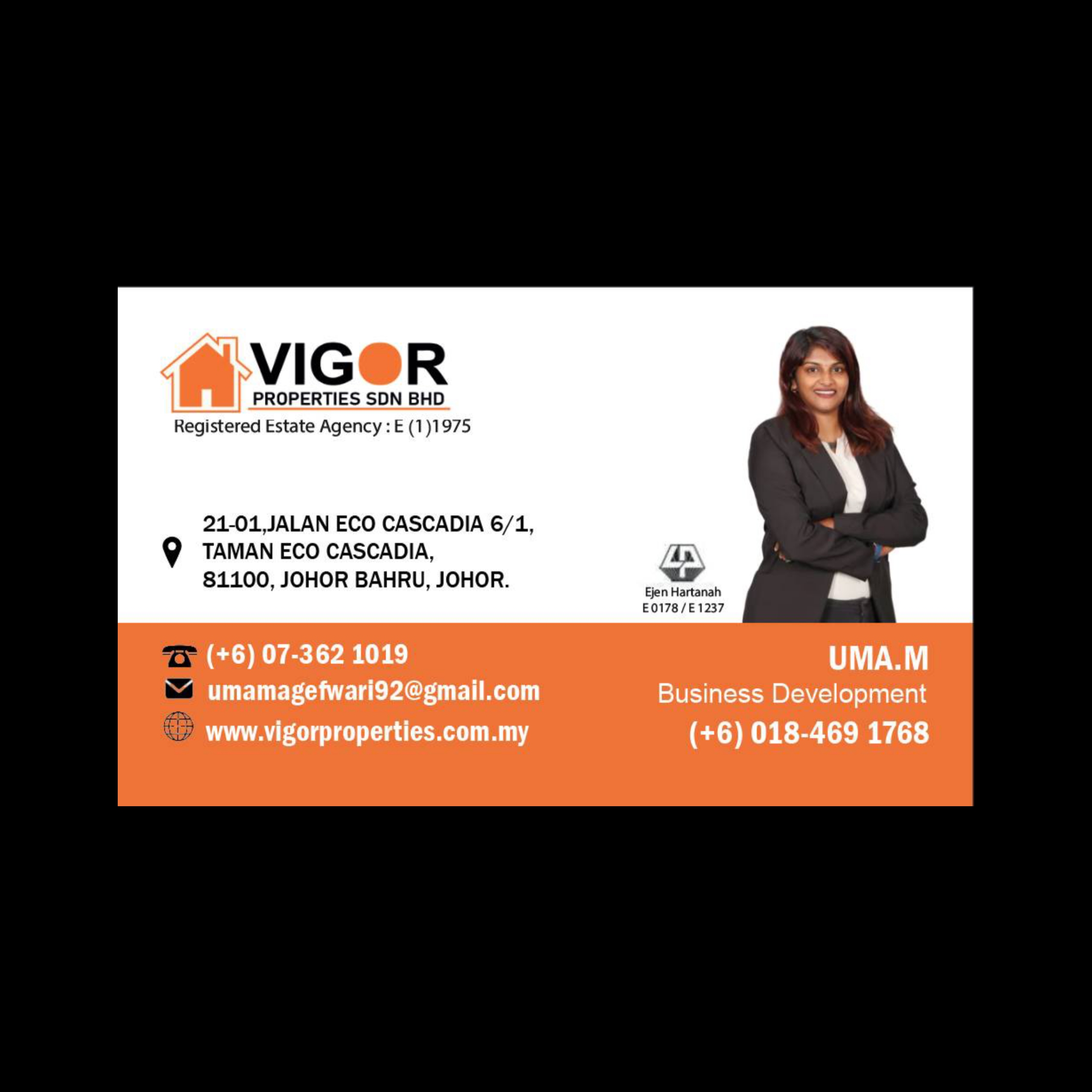 Vigor Agent - UMAMAGEFWARI A/P KANNIAPAN